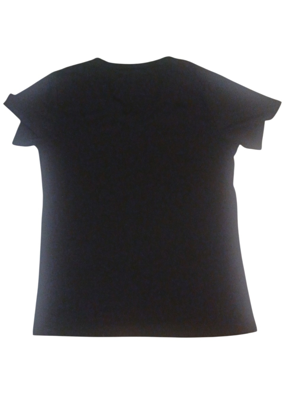 Access - Black Tee Shirt W/ Christian Print, Short Sleeve, V-Neck, Size Small - Picture 7 of 8